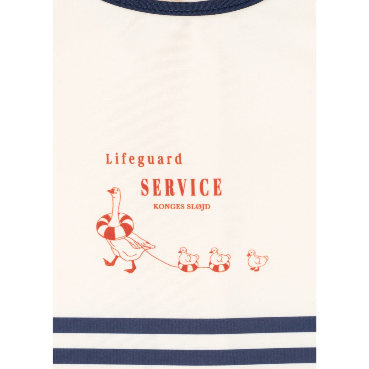 Konges Sløjd Marin Stripe Aster Onesie Grs