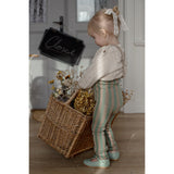 Silly Silas Matcha X Peanut Striped Footless Tights Special Edition