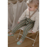Silly Silas Matcha X Peanut Striped Footless Tights Special Edition