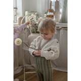 Silly Silas Matcha X Peanut Striped Footless Tights Special Edition