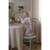 Silly Silas Lavender X Cream Striped Footless Tights Special Edition