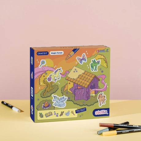 Crateit Unicorn Wooden Toy Magic Forest