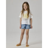 Name It Medium Blue Denim Nkfrose Mom Dnm Shorts 1141-Mj Noos