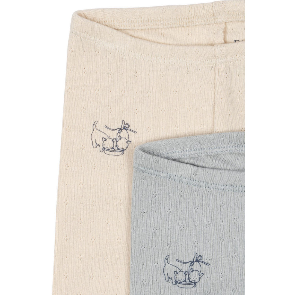 Konges Sløjd Buttercream/Pearl Blue Fanga Perla 2 Pack Pants Ocs