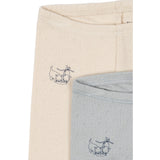 Konges Sløjd Buttercream/Pearl Blue Fanga Perla 2 Pack Pants Ocs