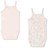 Konges Sløjd Prato Fiori Aop/Creole Pink Fanga Fio 2 Pack Strap Body Ocs