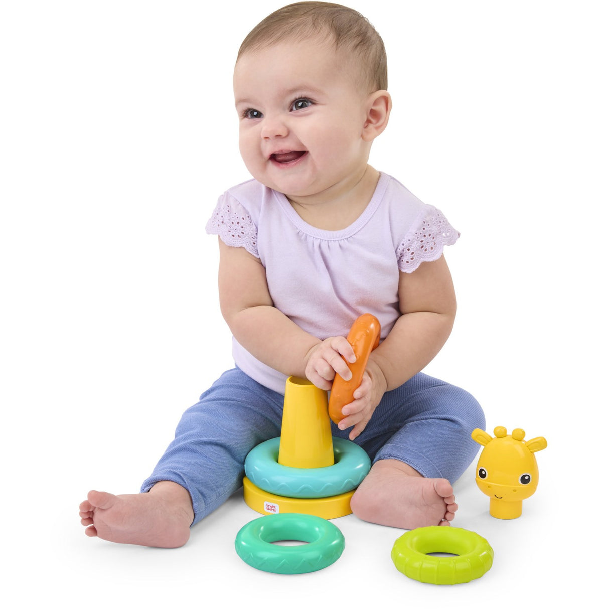 Bright Starts Giraffe Tower™ Stacking Toy