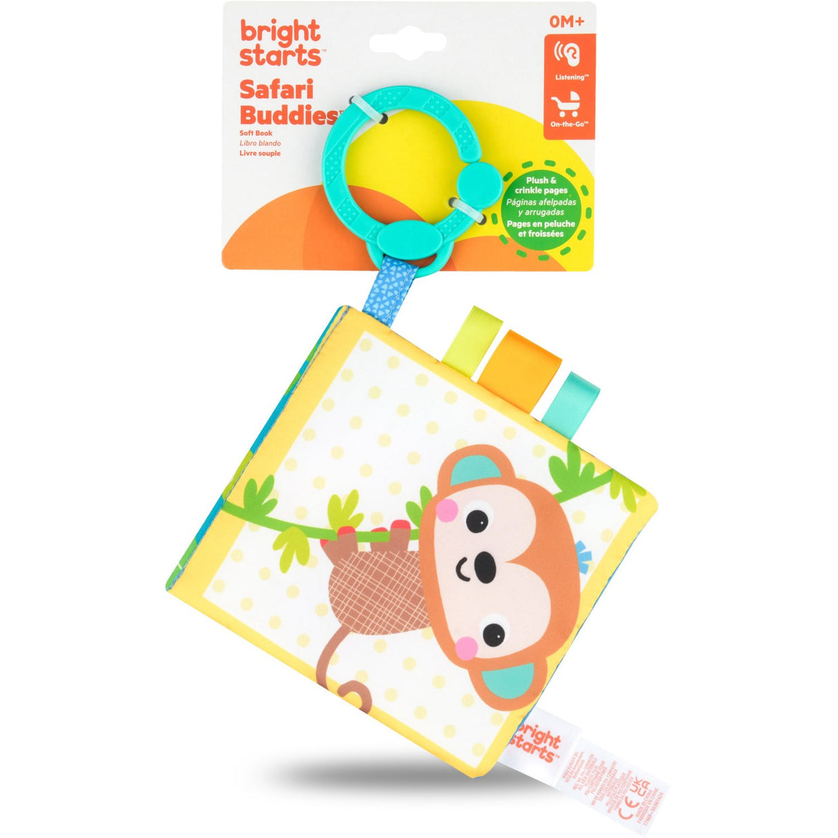 Bright Starts Bright Starts™ Safari Buddies™ Soft Book