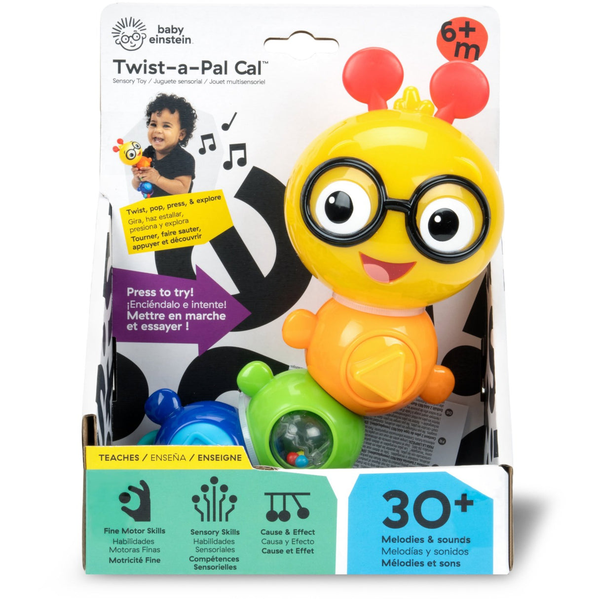 Baby Einstein Twist-a-Pal Cal™ Sensory Toy
