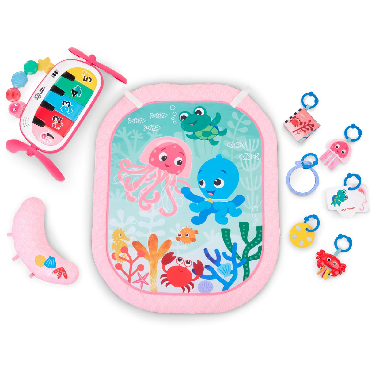 Baby Einstein 4-in-1 Kickin’ Tunes™ Jellyfish Jamboree™ Music & Language Discovery Gym