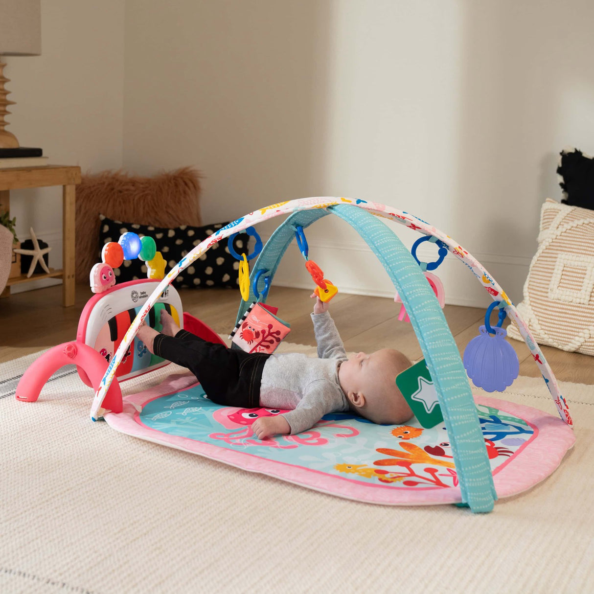 Baby Einstein 4-in-1 Kickin’ Tunes™ Jellyfish Jamboree™ Music & Language Discovery Gym