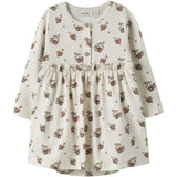 Lil'Atelier Turtledove Apple Nbfgayo Kin Ls Body Dress Lil