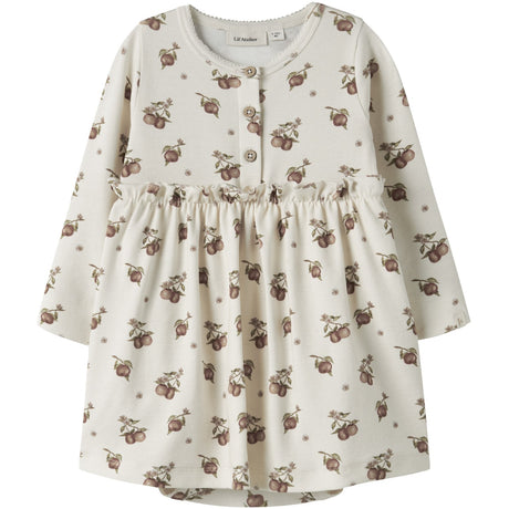 Lil'Atelier Turtledove Apple Nbfgayo Kin Ls Body Dress Lil