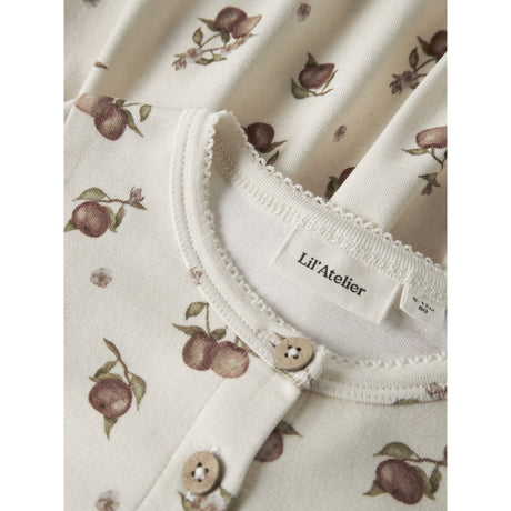 Lil'Atelier Turtledove Apple Nbfgayo Kin Ls Body Dress Lil