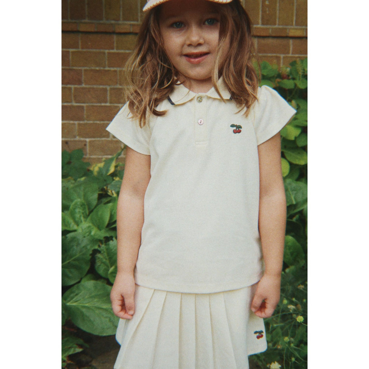 Konges Sløjd Amour Stripe Ellie Bow Cap Gots