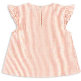 Konges Sløjd Amour Stripe Ellie Frill Top Gots