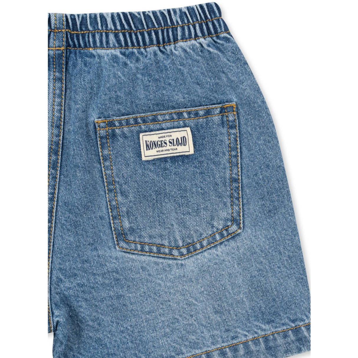 Konges Sløjd Denim Blue Magot Denim Shorts Gots