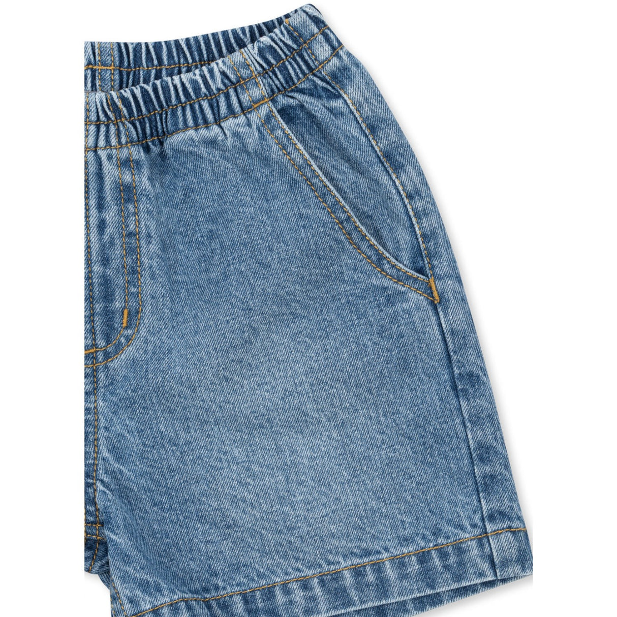 Konges Sløjd Denim Blue Magot Denim Shorts Gots