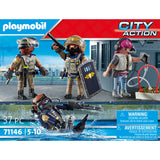Playmobil® Tactical Unit Figure Set