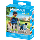 Playmobil® Jogger With Border Collie