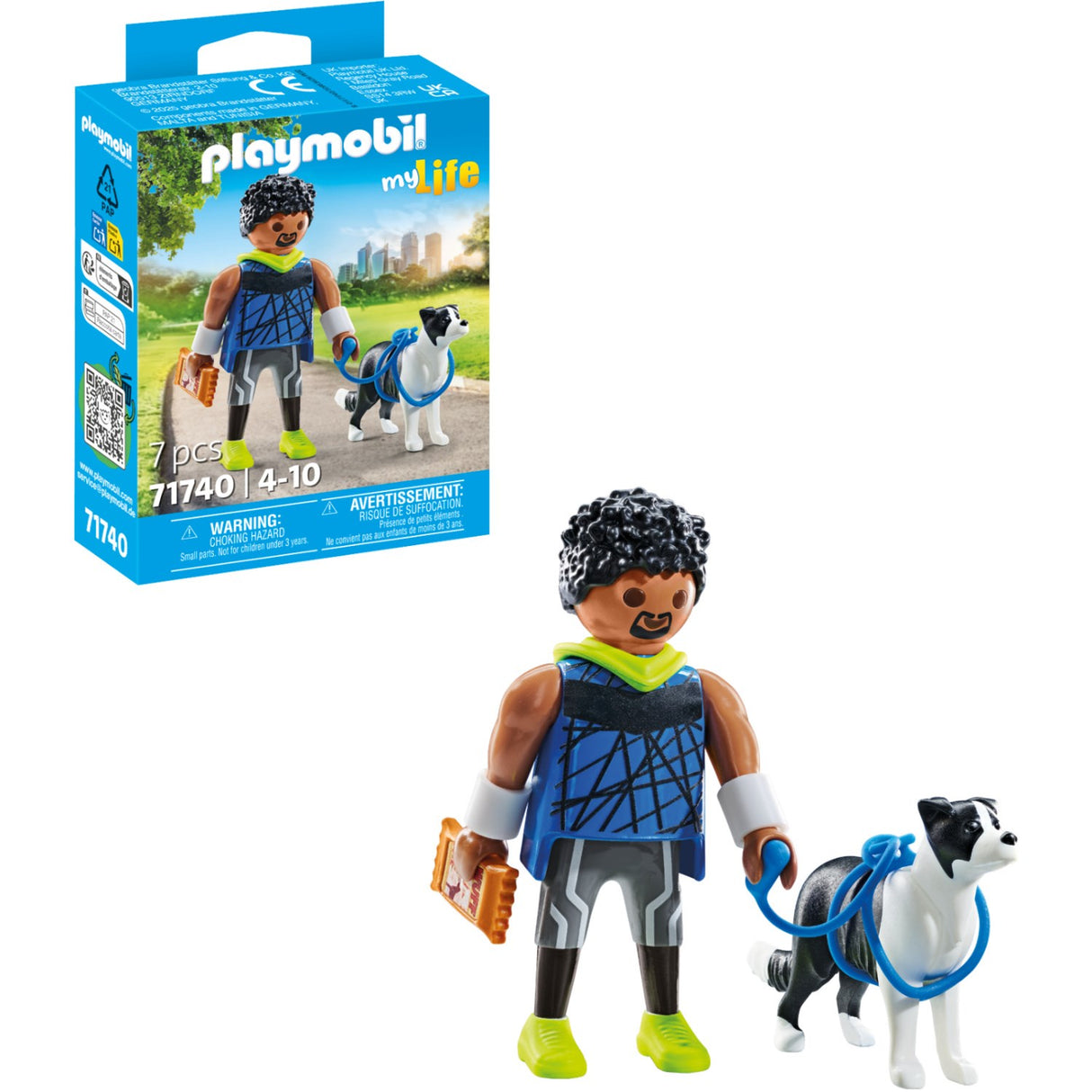 Playmobil® Jogger With Border Collie