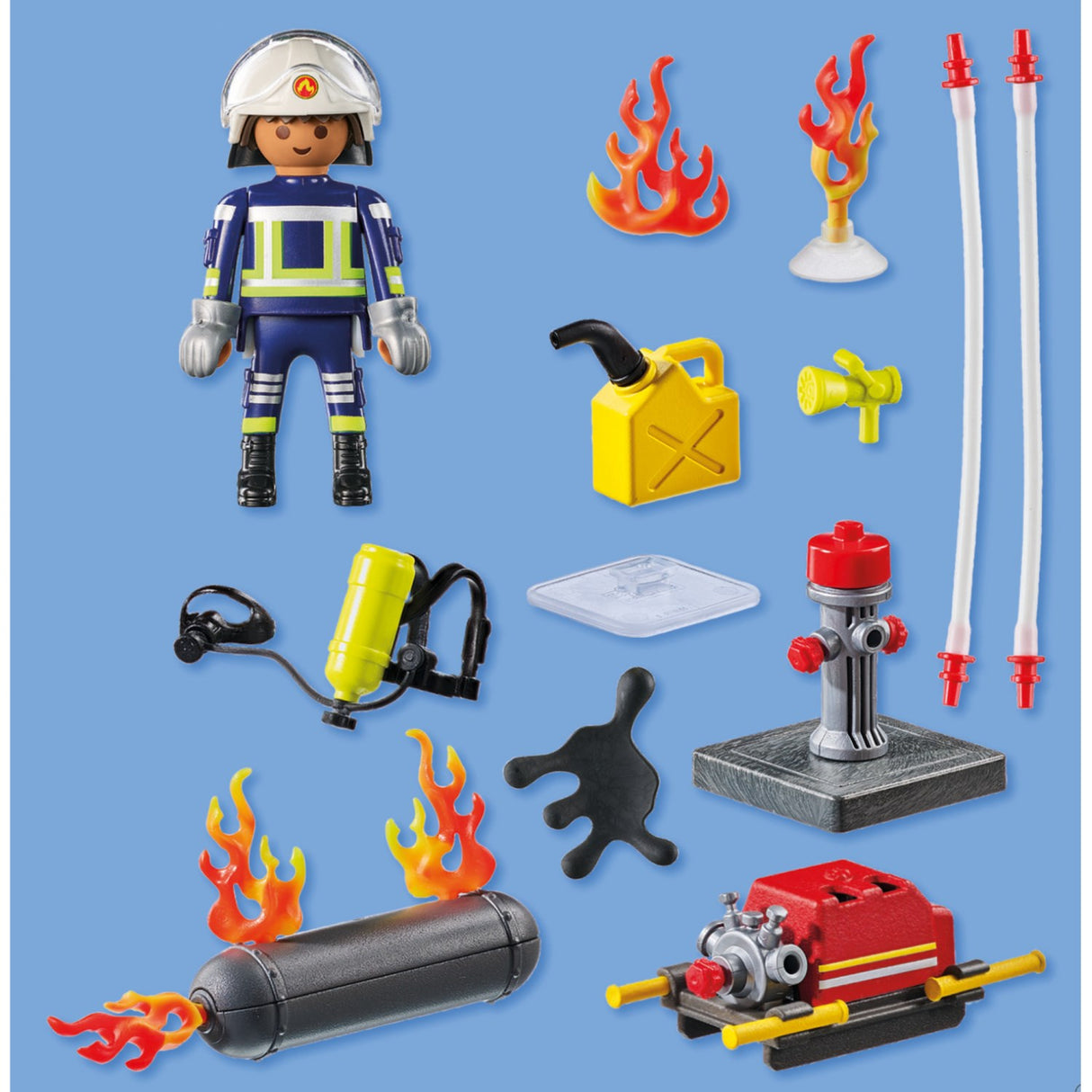Playmobil® Firefighter With Water Pump