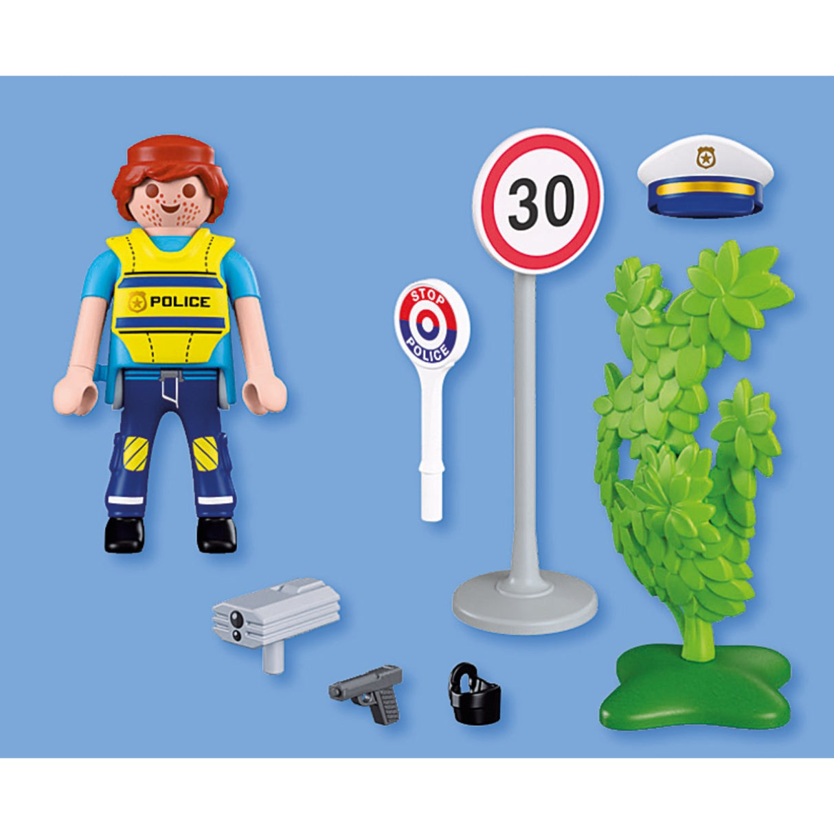 Playmobil® Police Officer With Speed Detector