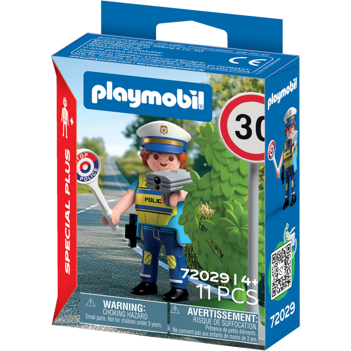 Playmobil® Police Officer With Speed Detector