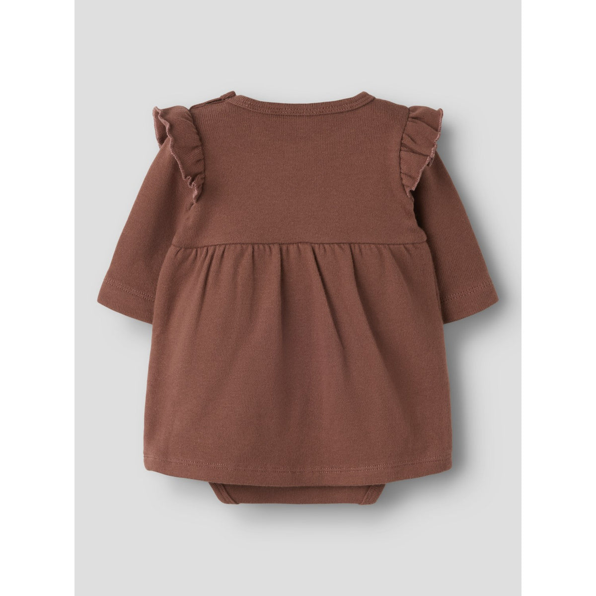 Lil'Atelier Mahogany Nbfthoro Ls Loose Body Dress Lil