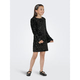 kids ONLY Black Kogconfidence Life Ls Seq Flrd Dress Jrs