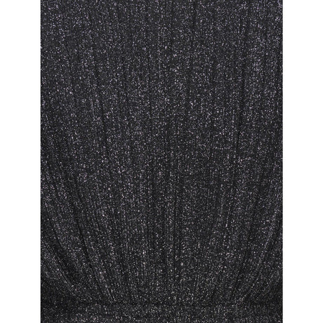 kids ONLY Black Silver Lurex Kogglam Ls Dress Jrs