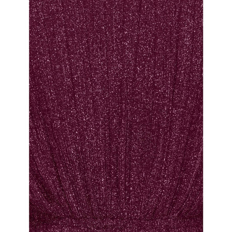 kids ONLY Rumba Red Silver Lurex Kogglam Ls Dress Jrs