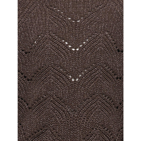 kids ONLY Coffee Bean Silver Glitter Kogslobe Ls Glitter O-Neck Bf Knt