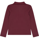 The New Burgundy Tn Tnvarena L_S Rib Polo