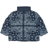 THE NEW Siblings Navy Blazer AOP Tnstulrik Puffer Jacket