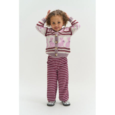 THE NEW Siblings Elderberry Striped Tn Tnstfro Wide Rib Pants