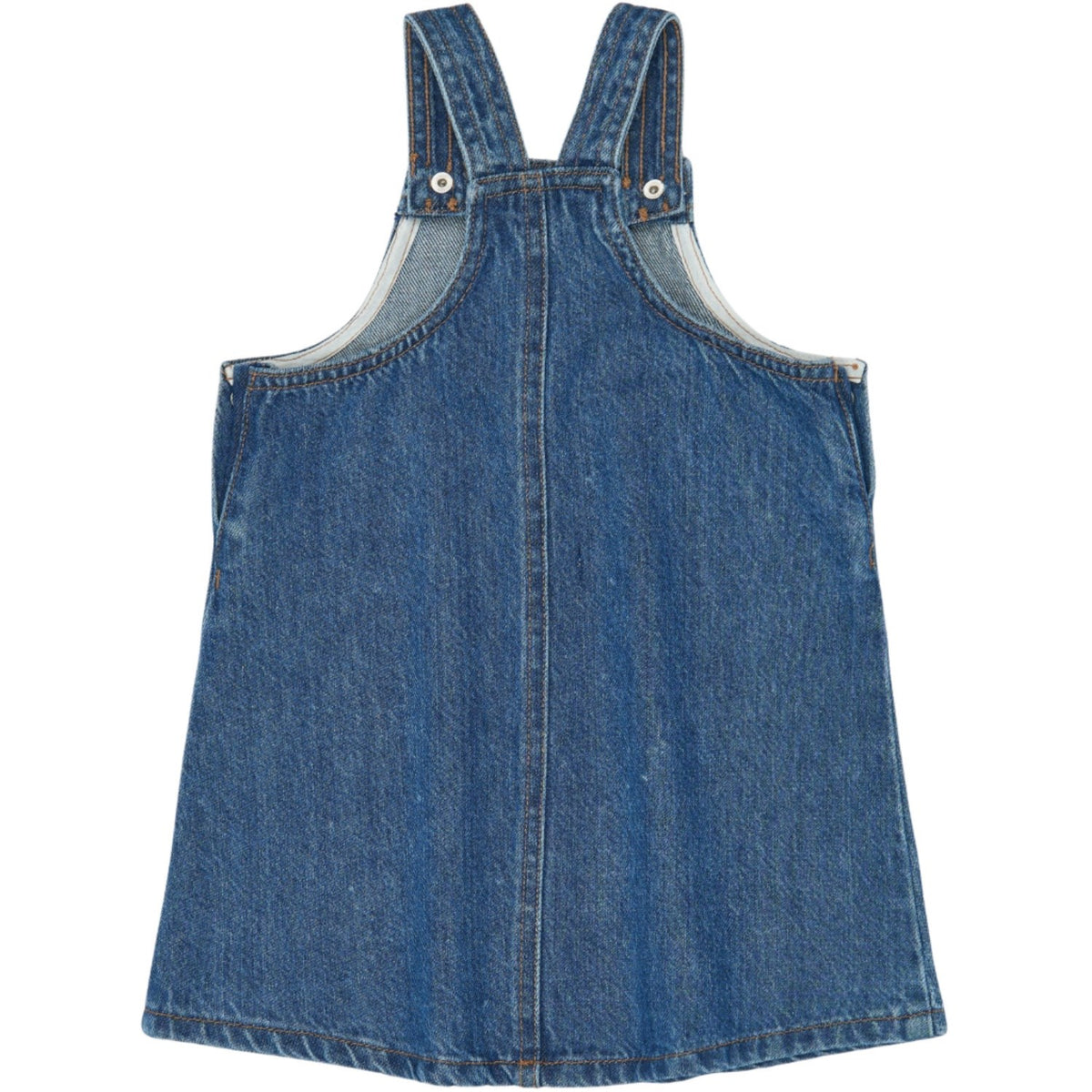 THE NEW Siblings Light Blue Denim Emb Tnstvalora S_L Denim Dress