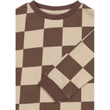 THE NEW Siblings Chestnut Check Tnstvebbo Os Sweatshirt