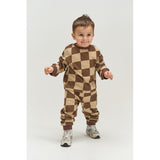 THE NEW Siblings Chestnut Check Tnstvebbo Pants