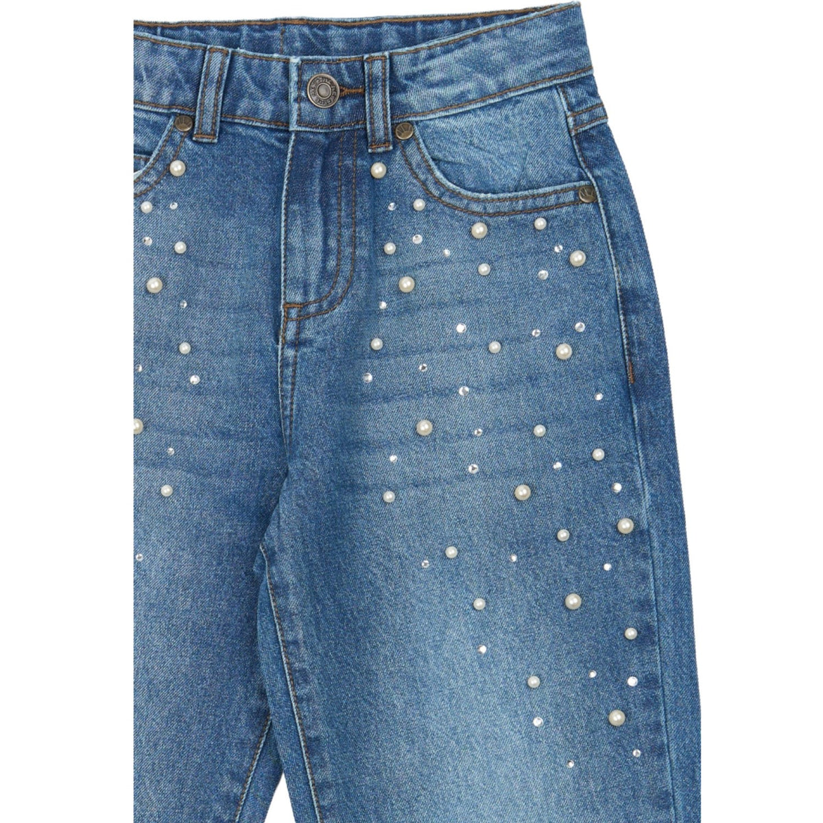 The New Medium Blue Denim Tnyardena Wide Fit Jeans