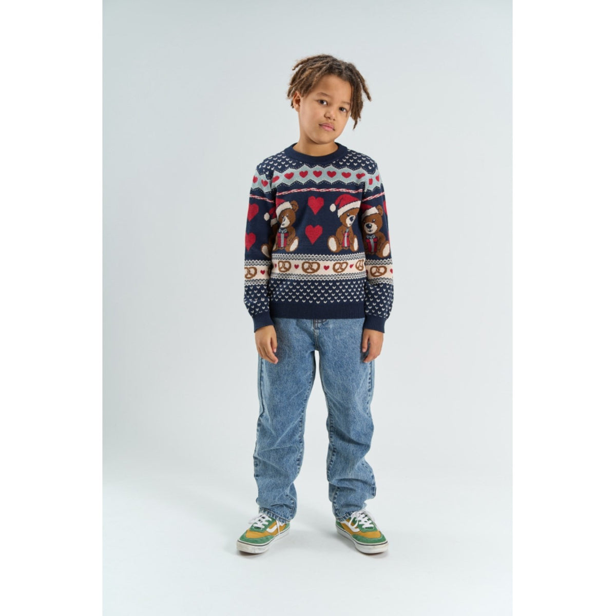 The New Multi Colour Tnholiday Jacquard Pullover