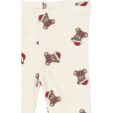 THE NEW Siblings Gardenia AOP Tnsbholiday Teddy Rib Leggings