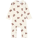 THE NEW Siblings Gardenia AOP Tnsbholiday Teddy L_S Rib Jumpsuit