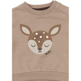 THE NEW Siblings Taupe Gray Tn Tnsbylk Sweatshirt