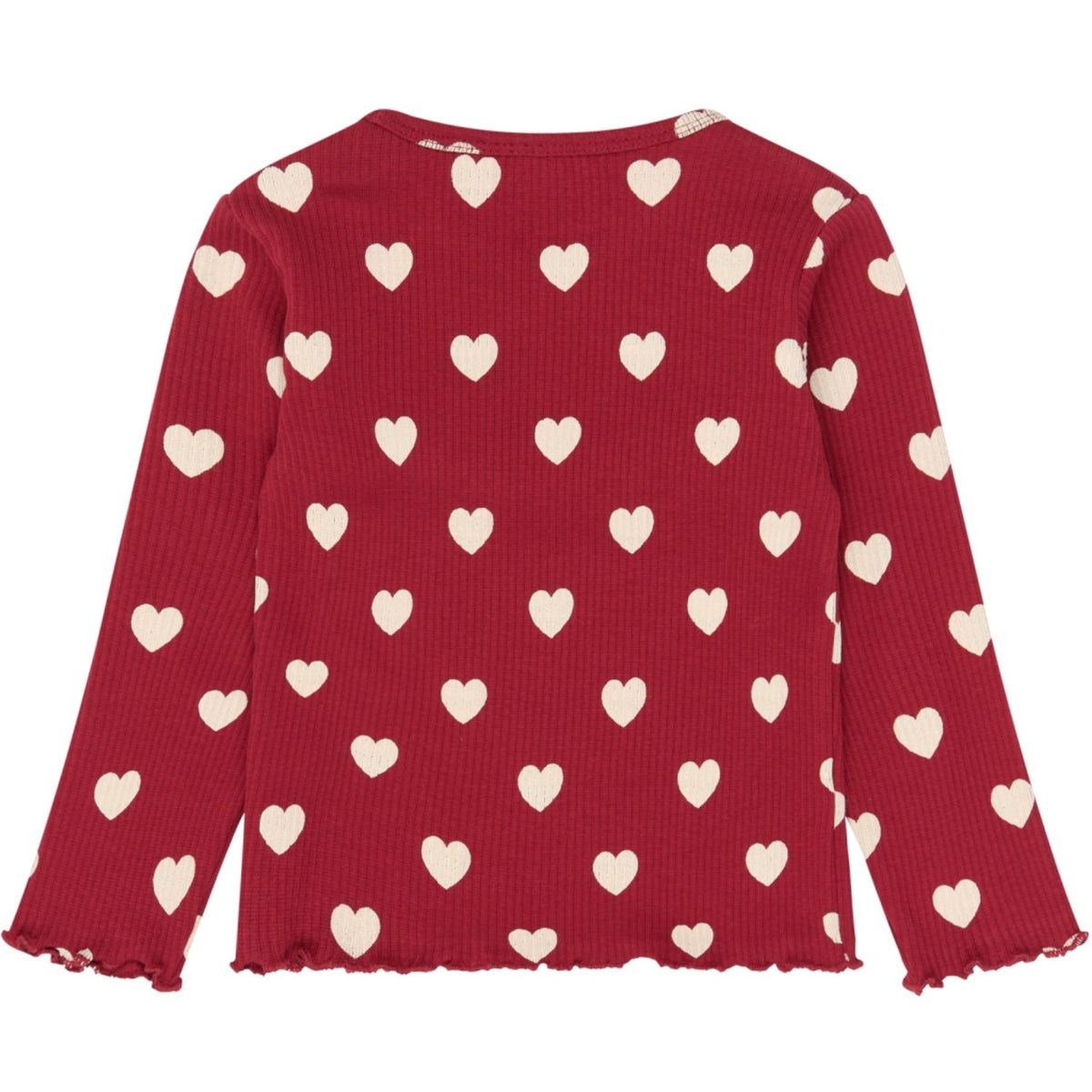 THE NEW Siblings Rio Red AOP Tn Tnstholiday Red Heart Rib Night Set