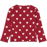 THE NEW Siblings Rio Red AOP Tn Tnstholiday Red Heart Rib Night Set
