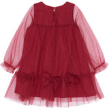 THE NEW Siblings Rio Red Tn Tnstysabel L_S Mesh Dress