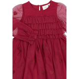 THE NEW Siblings Rio Red Tn Tnstyna L_S Mesh Dress