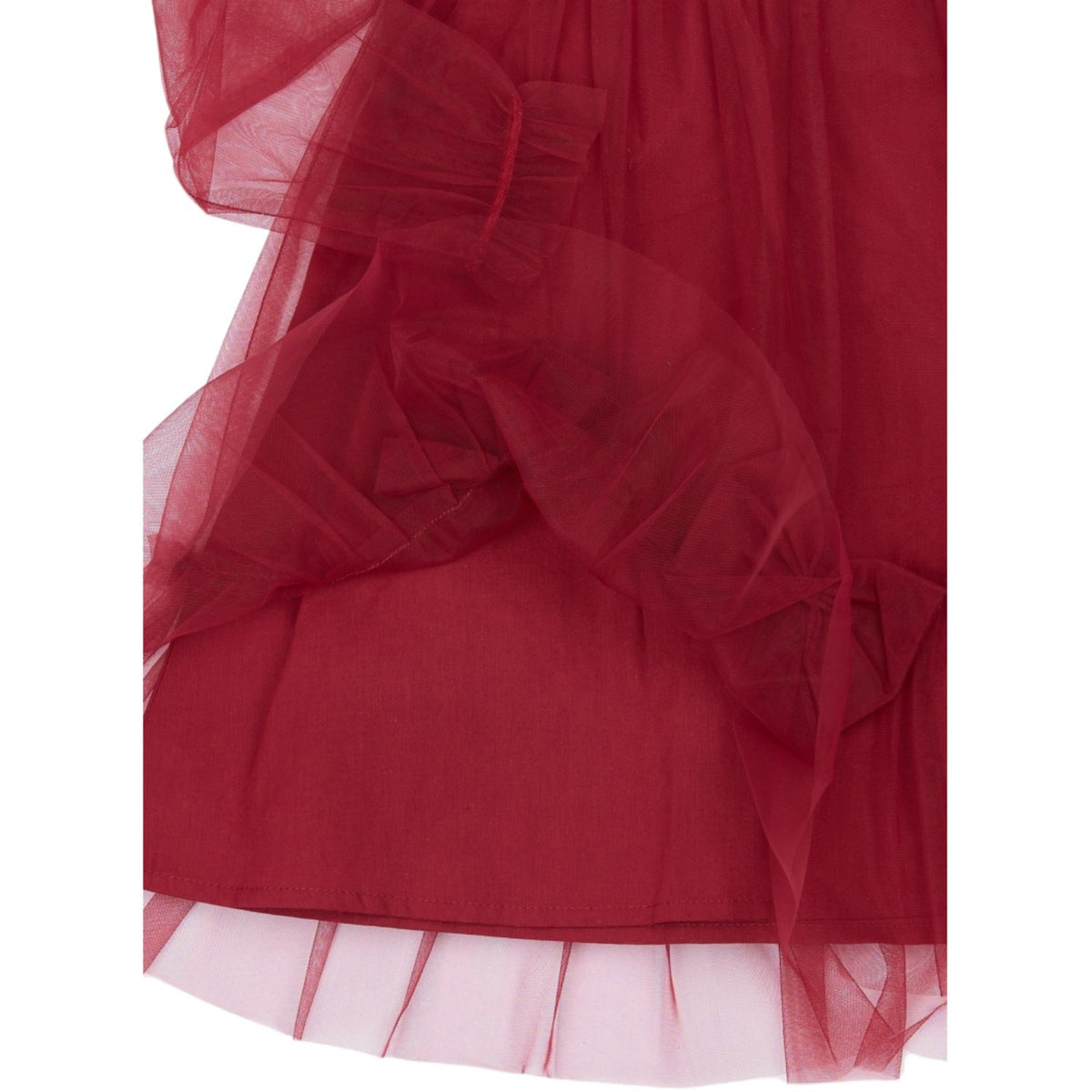 THE NEW Siblings Rio Red Tn Tnstysabel L_S Mesh Dress