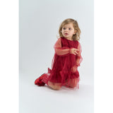 THE NEW Siblings Rio Red Tn Tnstysabel L_S Mesh Dress